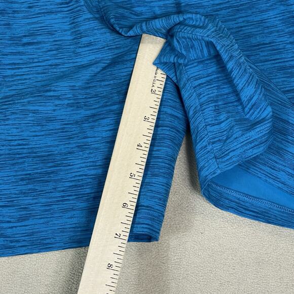 Lululemon Swim Trunk Mens M Blue Channel Cross Mesh Lined Stretch Drawstring - Picture 7 of 13